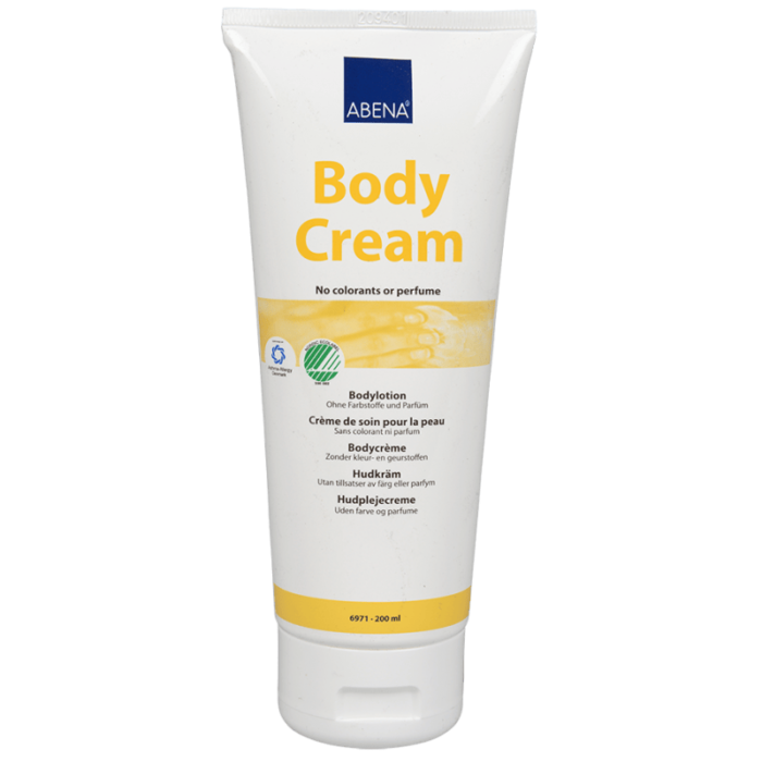 Κρέμα σώματος ΑΒΕΝΑ Body Cream με 20% φυτικά λιπίδια, χωρίς χρωστικές, χωρίς άρωμα 200ml