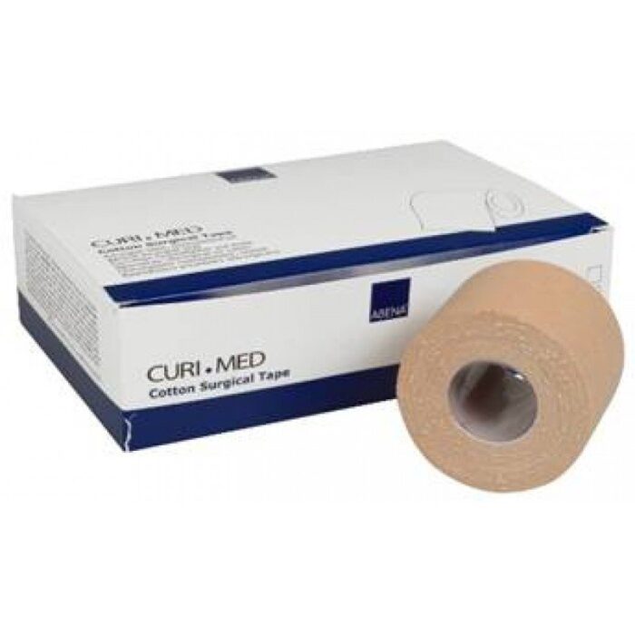 Ταινία στερέωσης υφασμάτινη, ABENA Curi Med Cotton Surgical Tape (5cm X 9,14m) 6τμχ.